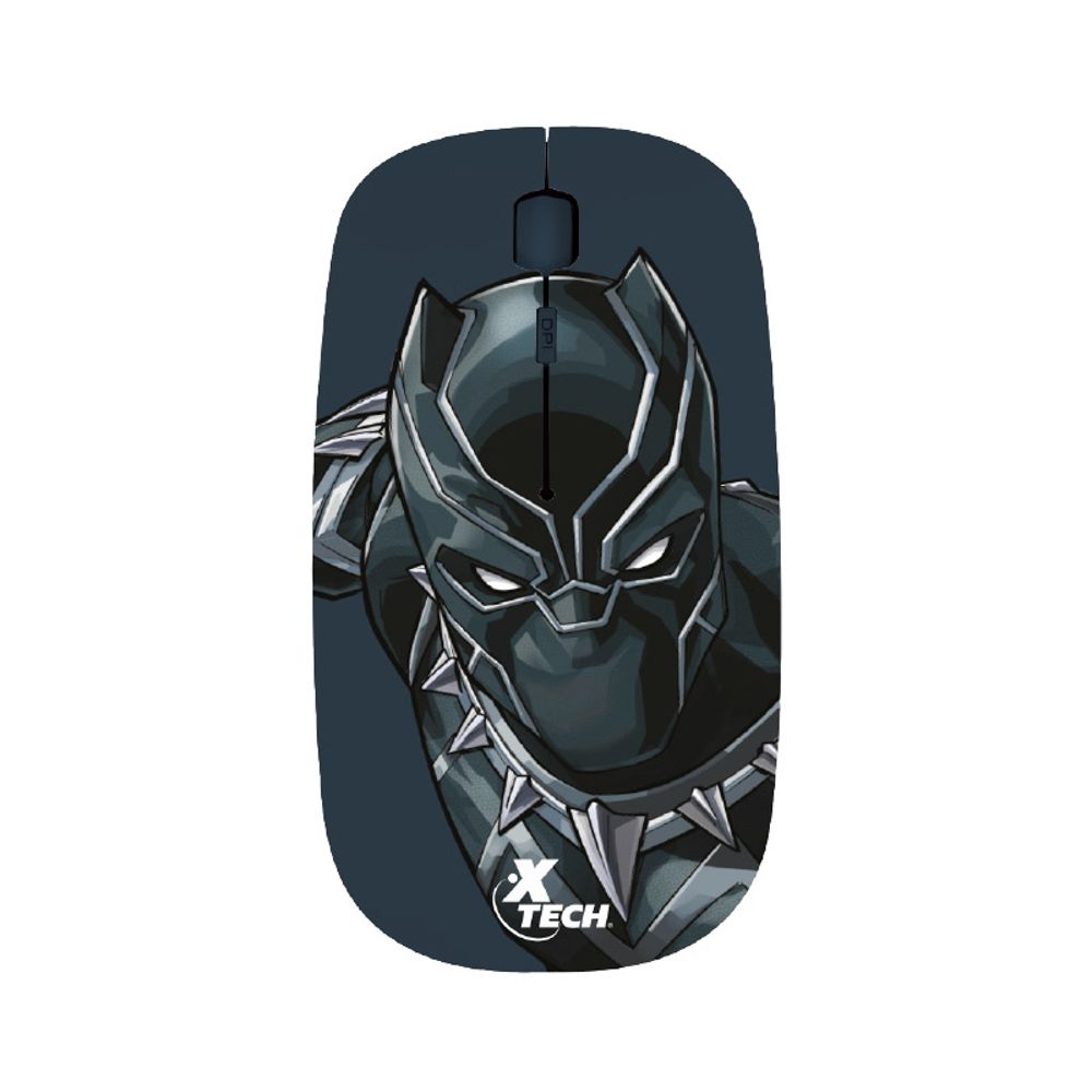Xtech Marvel Pantera Negra Mouse inalámbrico gaming