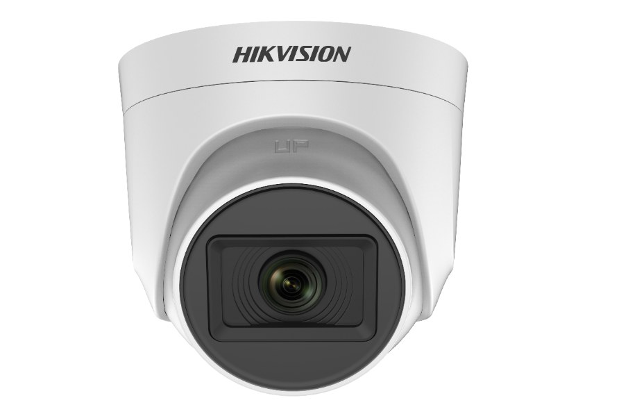 Hikvision camara analoga domo, 5mp 20m, plastico, microfono