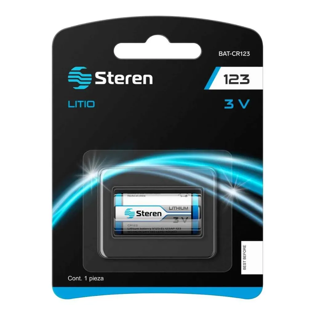 Bateria Litio CR123A 3v