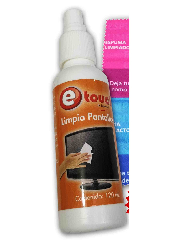 Etouch limpia pantalla 120ml