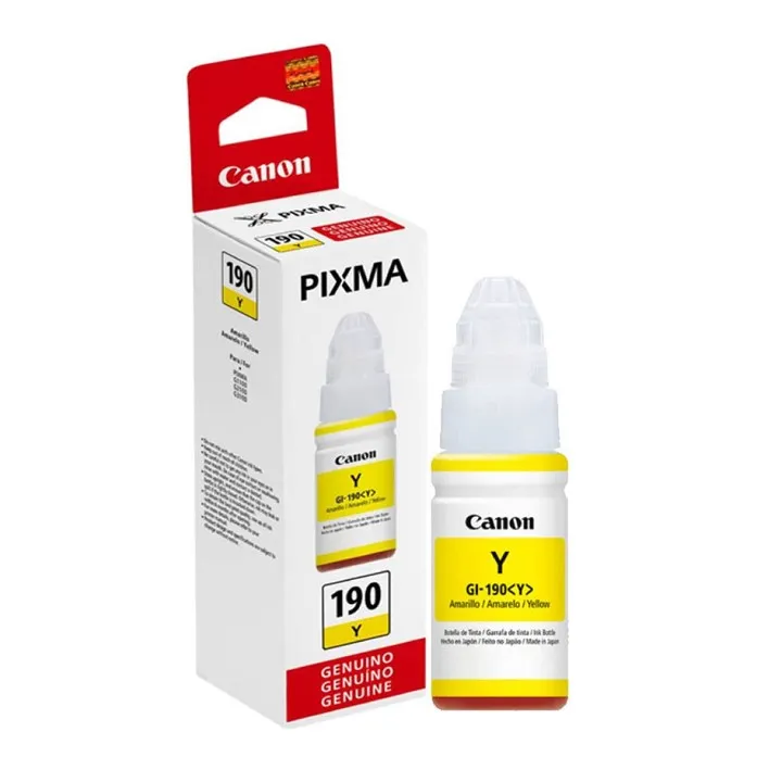Canon gi-190  tinta amarillo 70ml