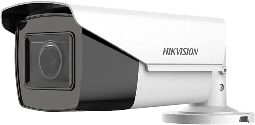 Hikvision camara vari focal, motorizada, bala, 5mp, 40m, plastico, ip67