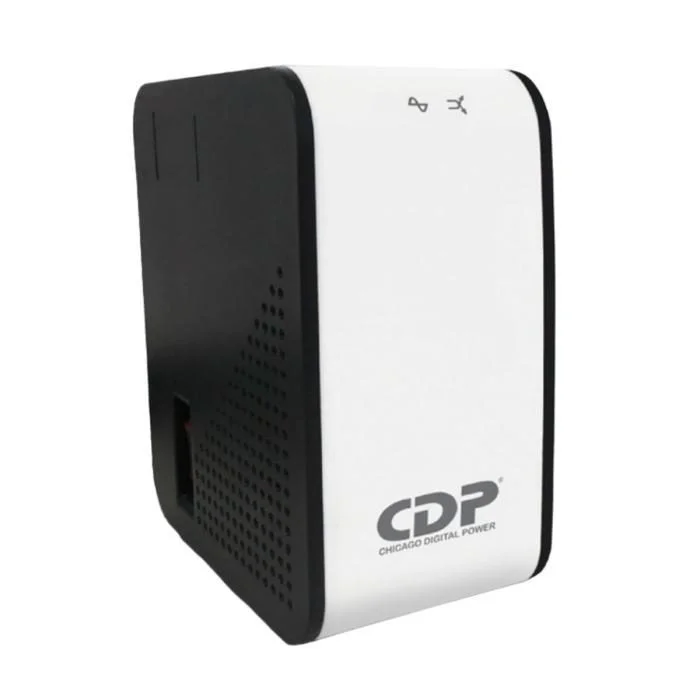 Cdp regulador de voltaje, 500w 1000va, 8 salidas, coaxial