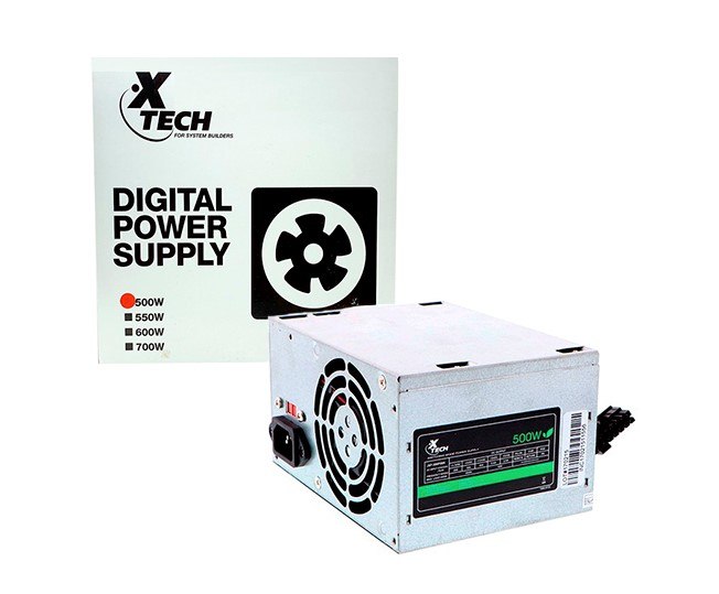 Xtech Fuente de poder 500w