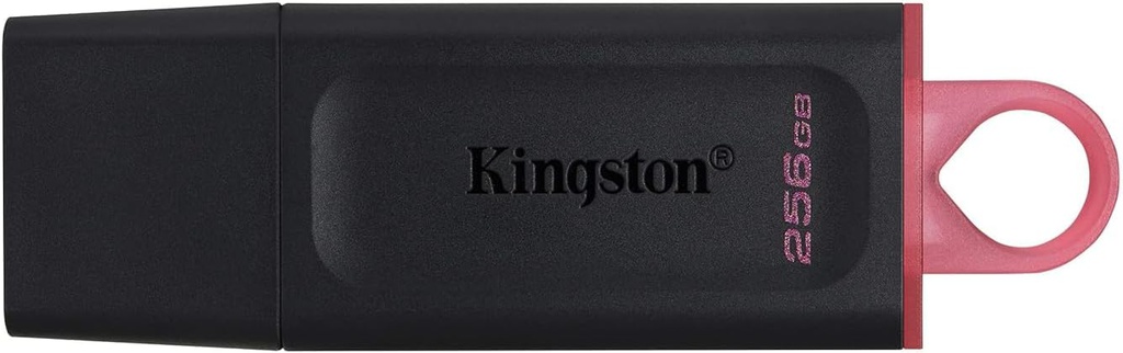 Kingston exodia memoria usb, 256gb, color negro rosado