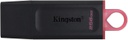 Kingston exodia memoria usb, 256gb, color negro rosado