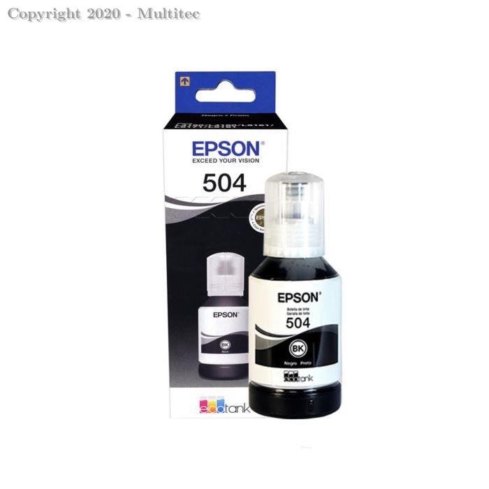 Epson t504120  tinta negro 127ml