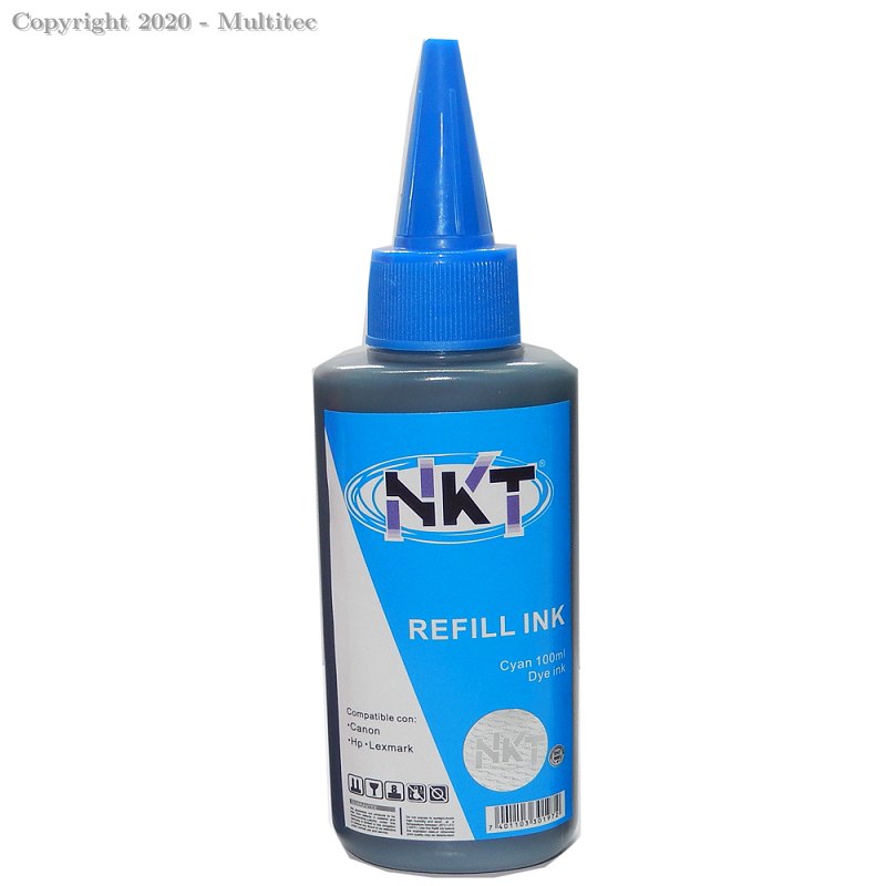 Nkt Tinta cian 100ml