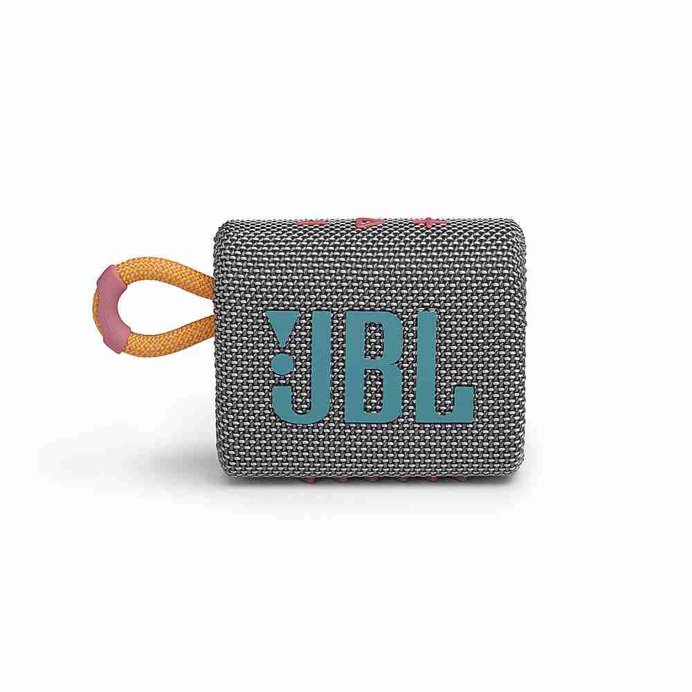JBL Speaker Go3 bocina bt 5h resistente al agua y al polvo gris