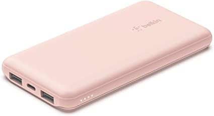 Belkin power bank 10000mAh tipo C usb oro rosa