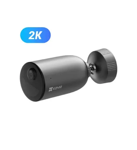 [CS-EB3-R200-1K3FL4GA] EZVIZ EB3 Camara 2K, Bala, Wi-Fi para Exteriores, Batería, 4G