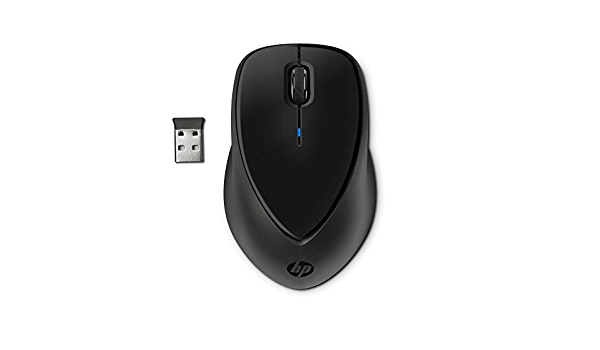 Hp comfort grip  mouse inalámbrico, color negro