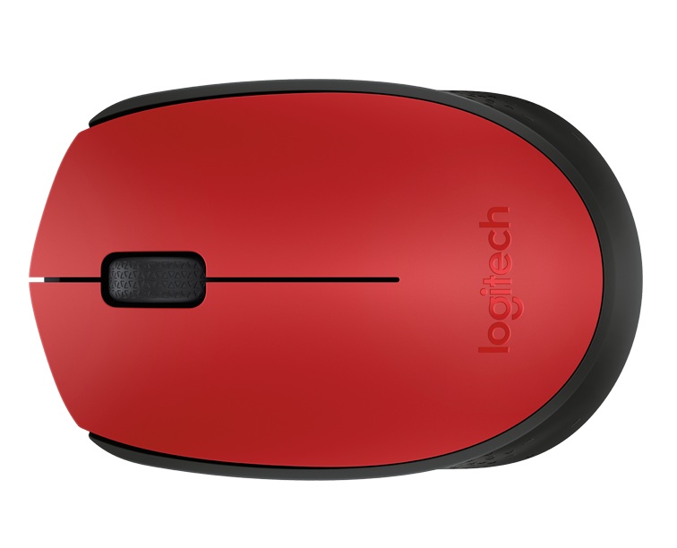 Logitech m170 mouse inalámbrico rojo