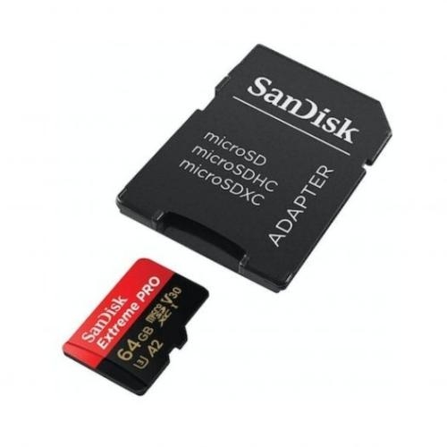 SanDisk Extreme PRO memoria micro sd 64gb, v30 4K