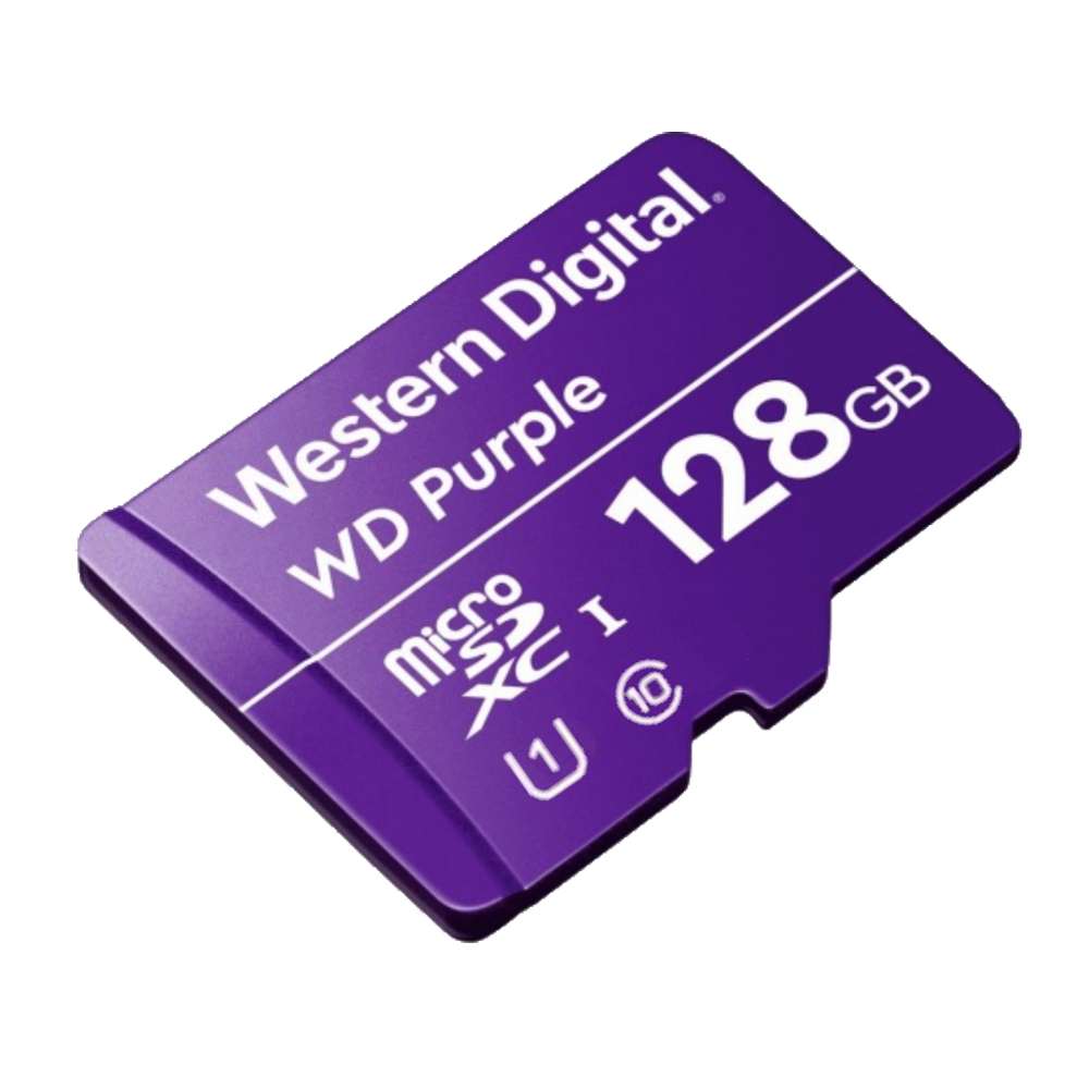 WD Purple memoria microSDXC 128gb