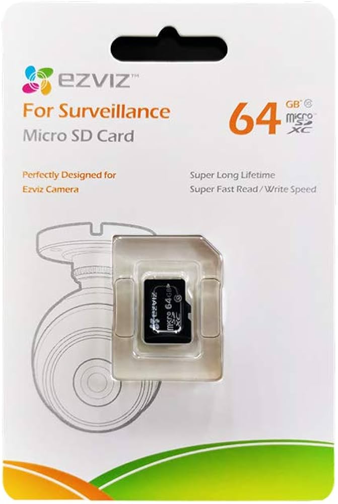 Ezviz MicroSD especial para cctv 64Gb