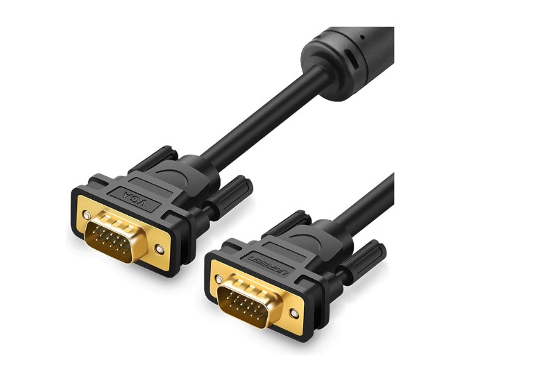 Cable VGA de 7,5 m reforzado y con filtros de ferrita