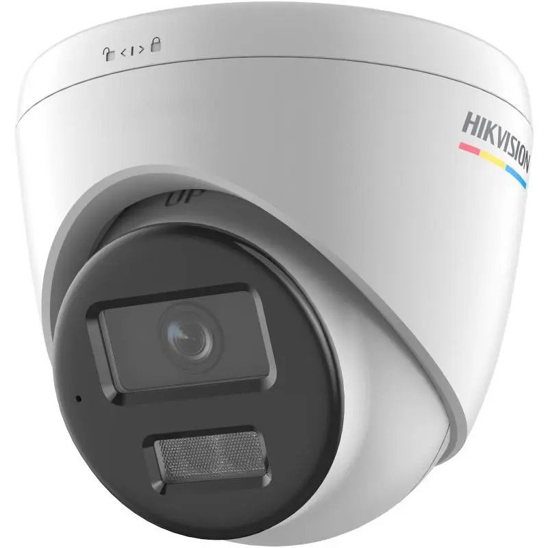 [DS-2CD1347G2H-LIU] Hikvision cámara, ColorVu, Dual Light , IP, domo, 4mp 30m,  micrófono, IP67
