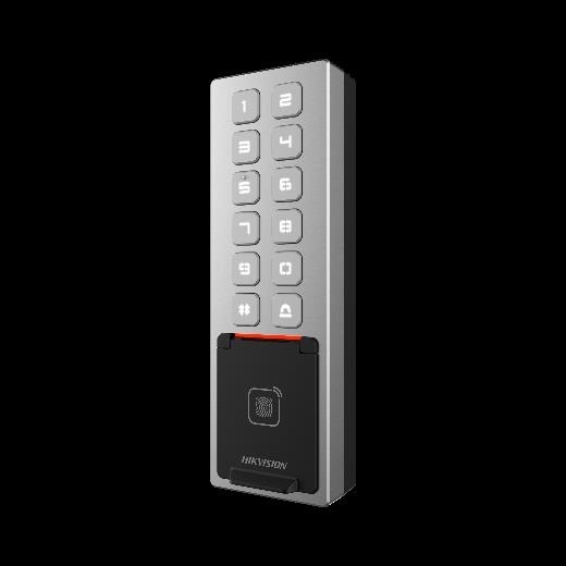 [DS-K1T805MBFWX] Hikvision terminal de control de acceso, acceso por PIN, tarjeta, huella