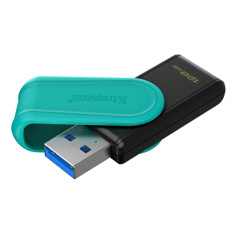 [DTXS/128GB] Kingston Exodia S memoria usb 3.2, 128gb, turquesa, negro