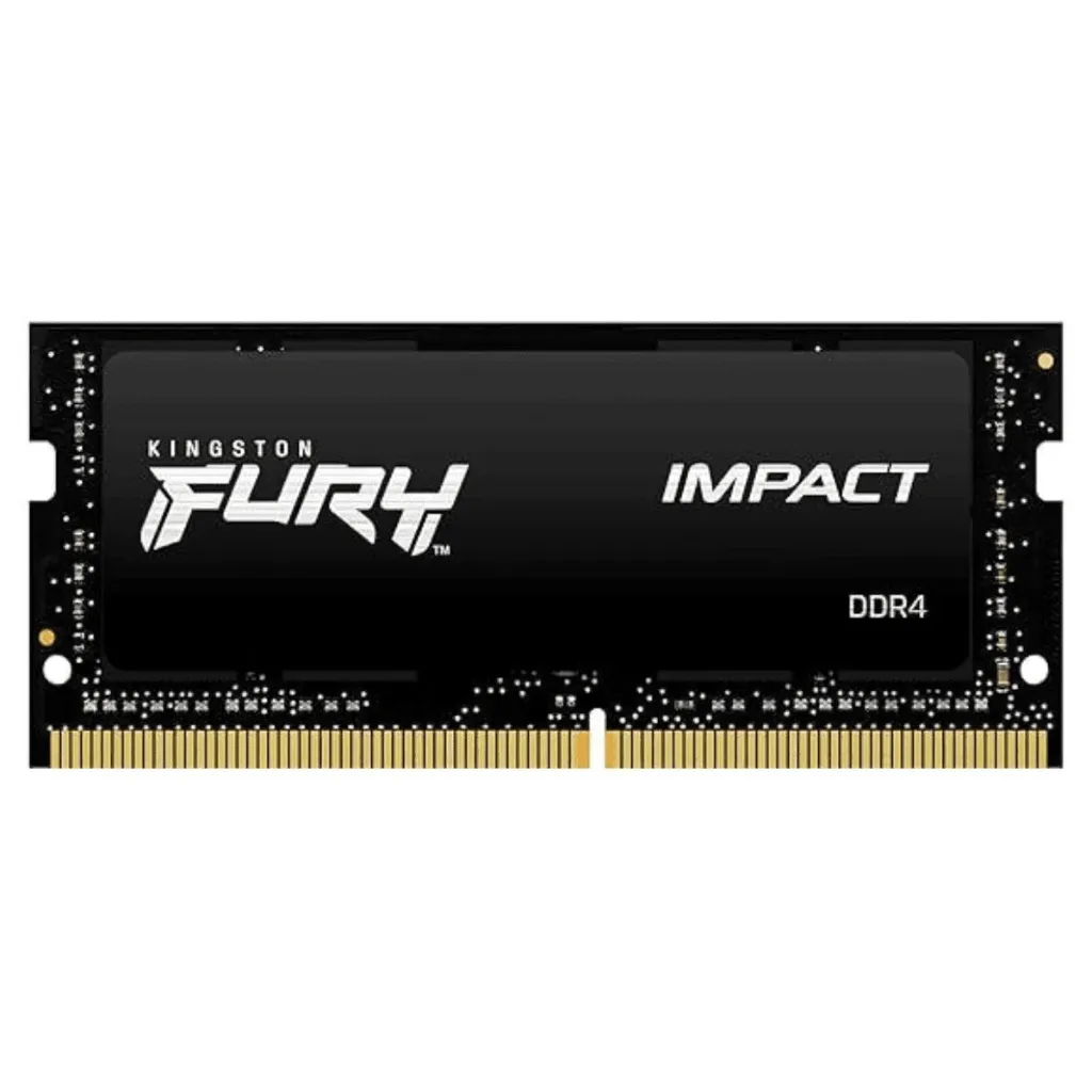 [KF432S20IB/16] Kingston Fury, Memoria ram 16GB ddr4 sodimm 3200mhz, Black