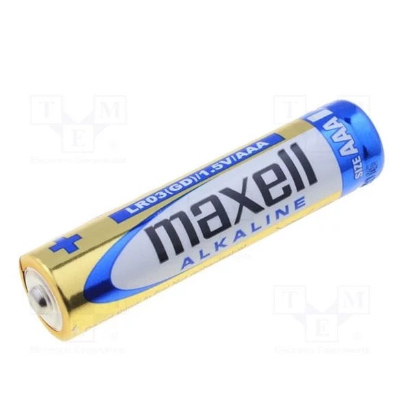Maxell bateria alcalina triple a