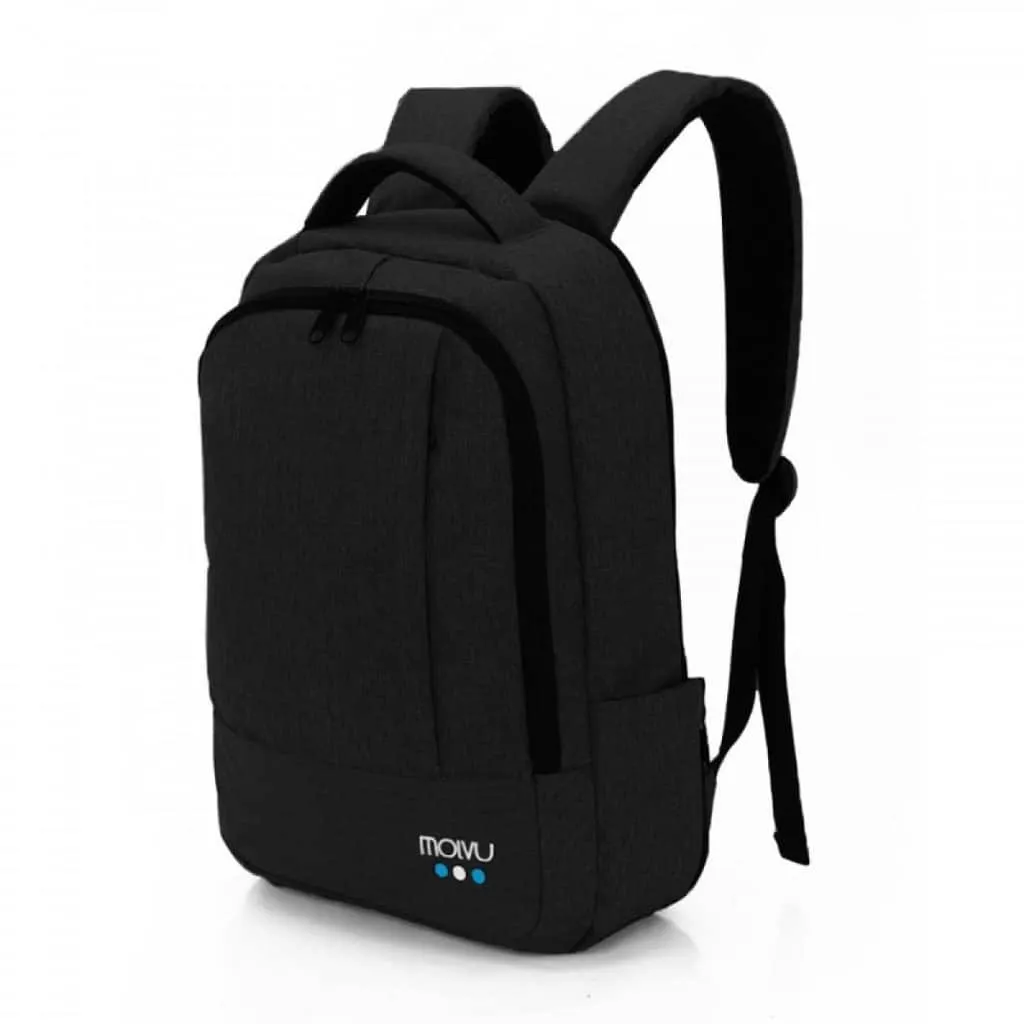 Molvu U2, Mochila para notebook 15.6", color negro