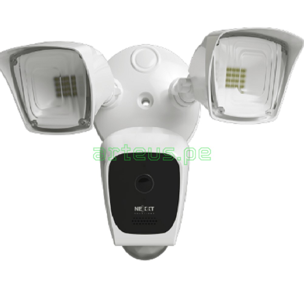 [NHC-F610] Nexxt Solutions Camara inteligente Wi-Fi con proyectores y detector de movimiento integrados 1080p