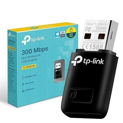 TP-Link TL-WN823N Adaptador USB Inalámbrico N de 300Mbps
