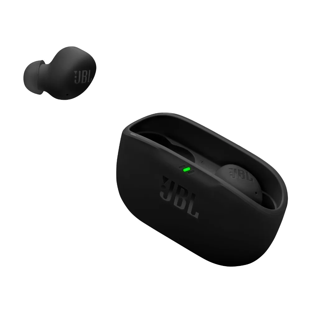 JBL Vibe Buds 2 Audifono Bluetooth, NC, batería de 10h más 30h adicionales, color negro