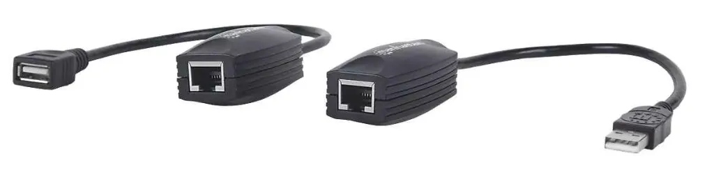 [MNHTN-XUSB-60M] MANHATTAN Extendedor de usb max 60 metros X UTP