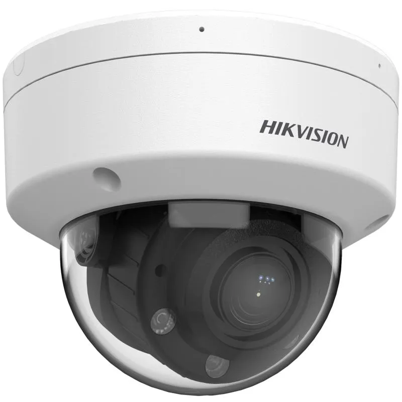Hikvision camara IP varifocal, domo, 2mp, ranura para microSD, microfono, IP67