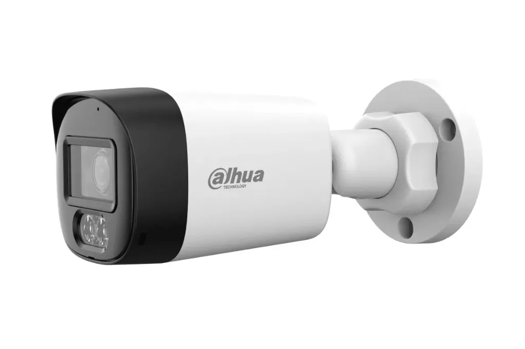 Dahua camara bala, Dual Light, 5MP, 30mts, micrófono, IP67