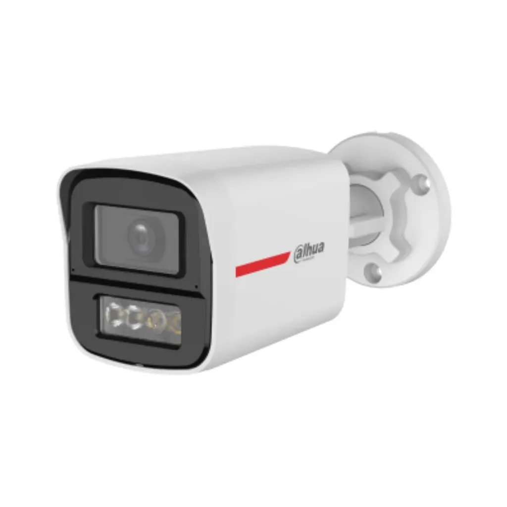 Dahua camara bala, WizColor, 5MP, 50mts,  HDCVI Plus con doble micrófono, IA, IP67