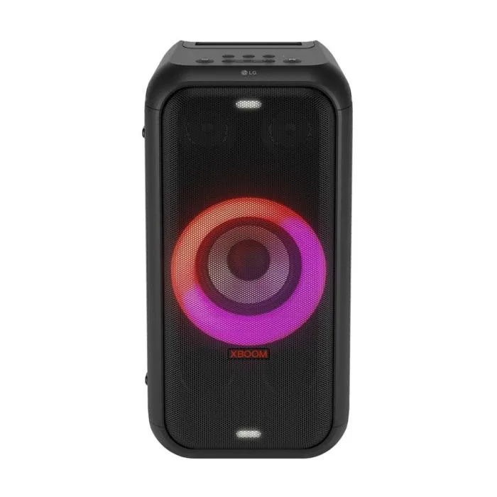 LG XBOOM XL5T Bocina Bluetooth de 200W con Woofer de 6.5", Iluminación Multicolor, Protección IPX4 - Negro