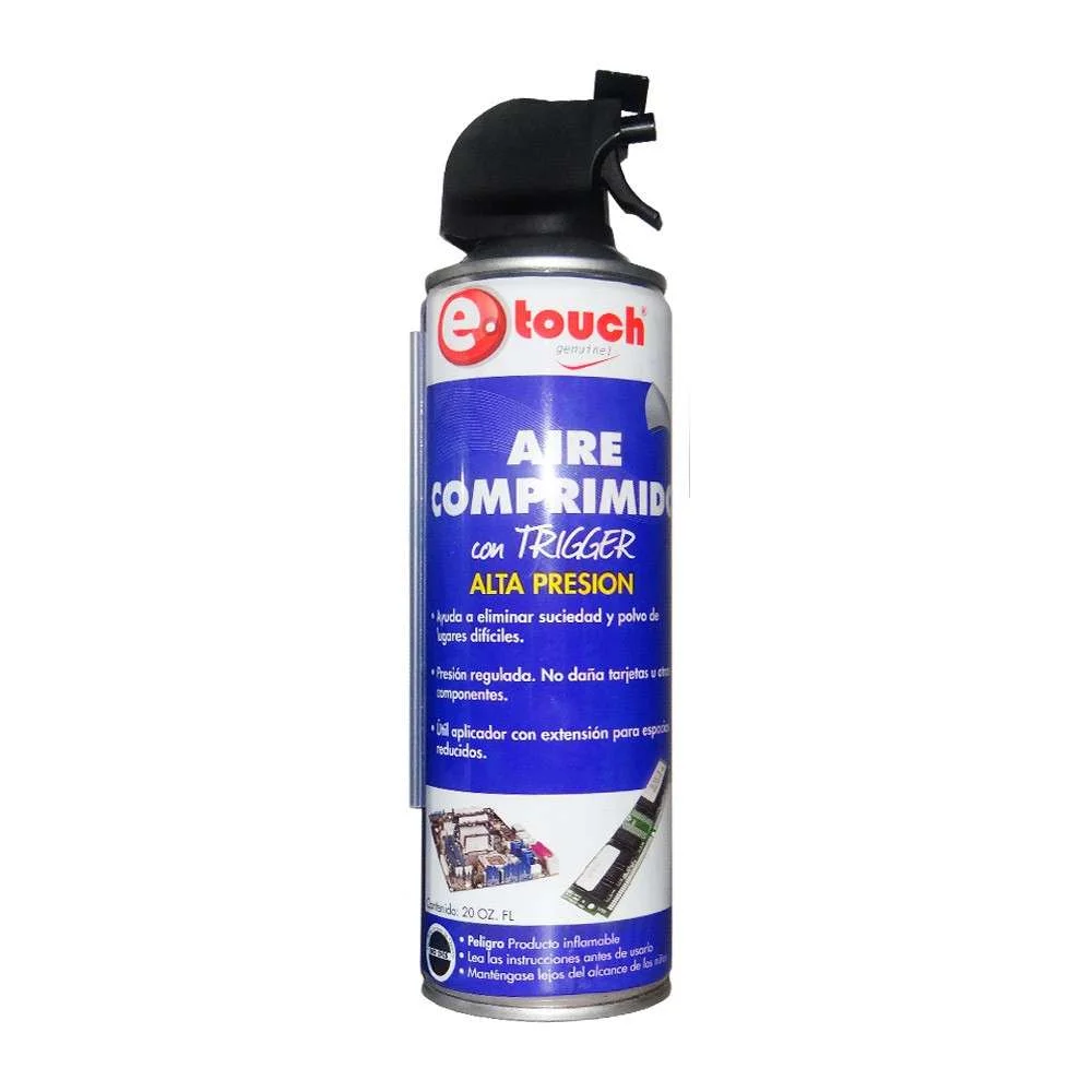 [OZ/300040] E-touch Spray Aire Comprimido, 20 OZ/300040
