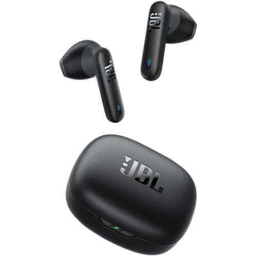 JBL Vibe Flex 2 TWS, Audifono Bluetooth, batería de 10h más 30h adicionales, color negro