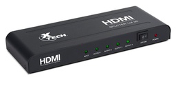 [XHA-410] Xtech Multiplicador HDMI, 4 salidas