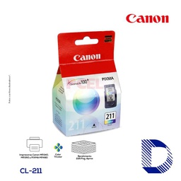 [2976B017AA ] Canon cl-211 cartucho tinta 3 colores