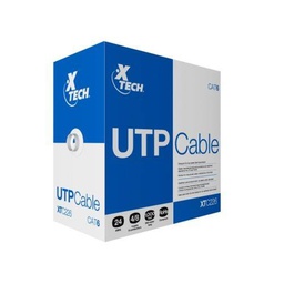 [XTC-226] Xtech cable utp categoría 6 exterior, caja 305 metros