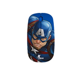 [XTM-M340CA] Xtech Marvel Capitán América Mouse inalámbrico gaming