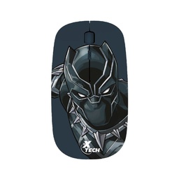 [XTM-M340BP] Xtech Marvel Pantera Negra Mouse inalámbrico gaming