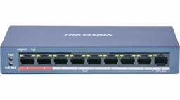 [DS-3E0109P-E/M] Hikvision Switch poe, 8 Fast Ethernet