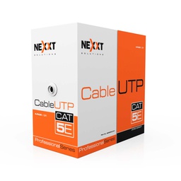[AB355NXT21] Nexxt cable utp estructurado categoría 5e interior, caja 100 metros