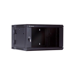 [WCC06-655-BAA-C] Linkbasic Gabinete 06 RMS 550mm profundidad, abatible, color negro